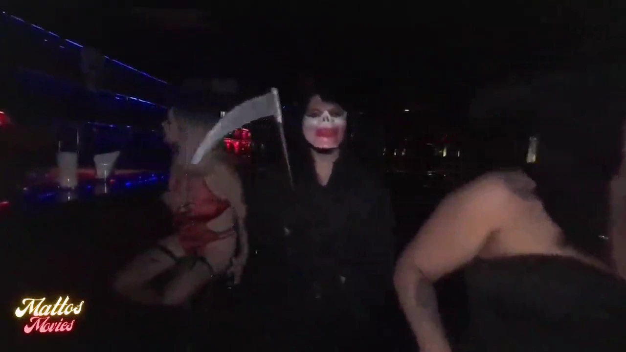 Brazilian pornstars in Halloween-themed orgy at Swing's house - Dnox Brazil porn video